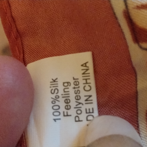 silk scarf - Picture 6 of 6